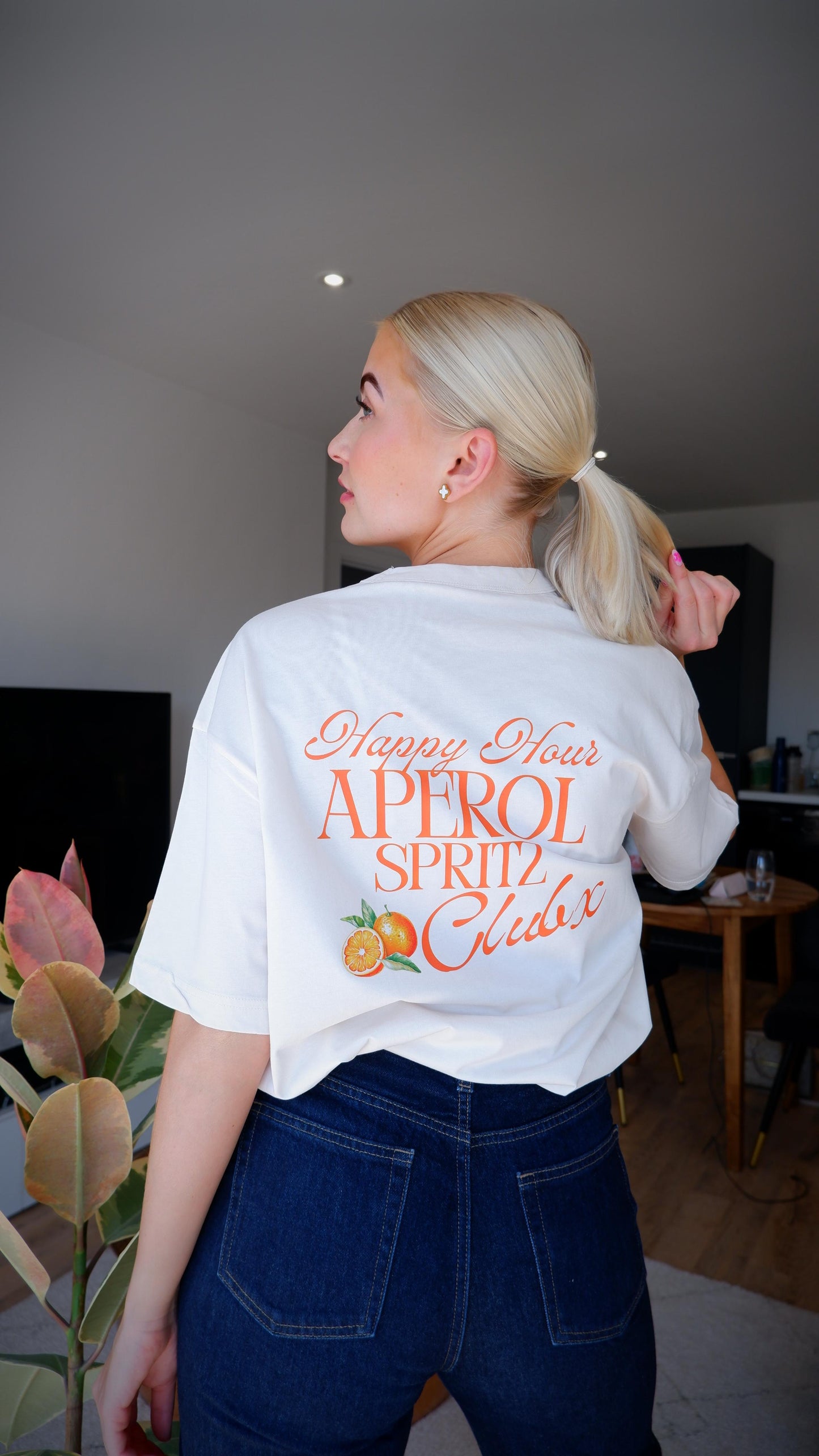 APEROL SPRITZ BOYFRIEND FIT T-SHIRT