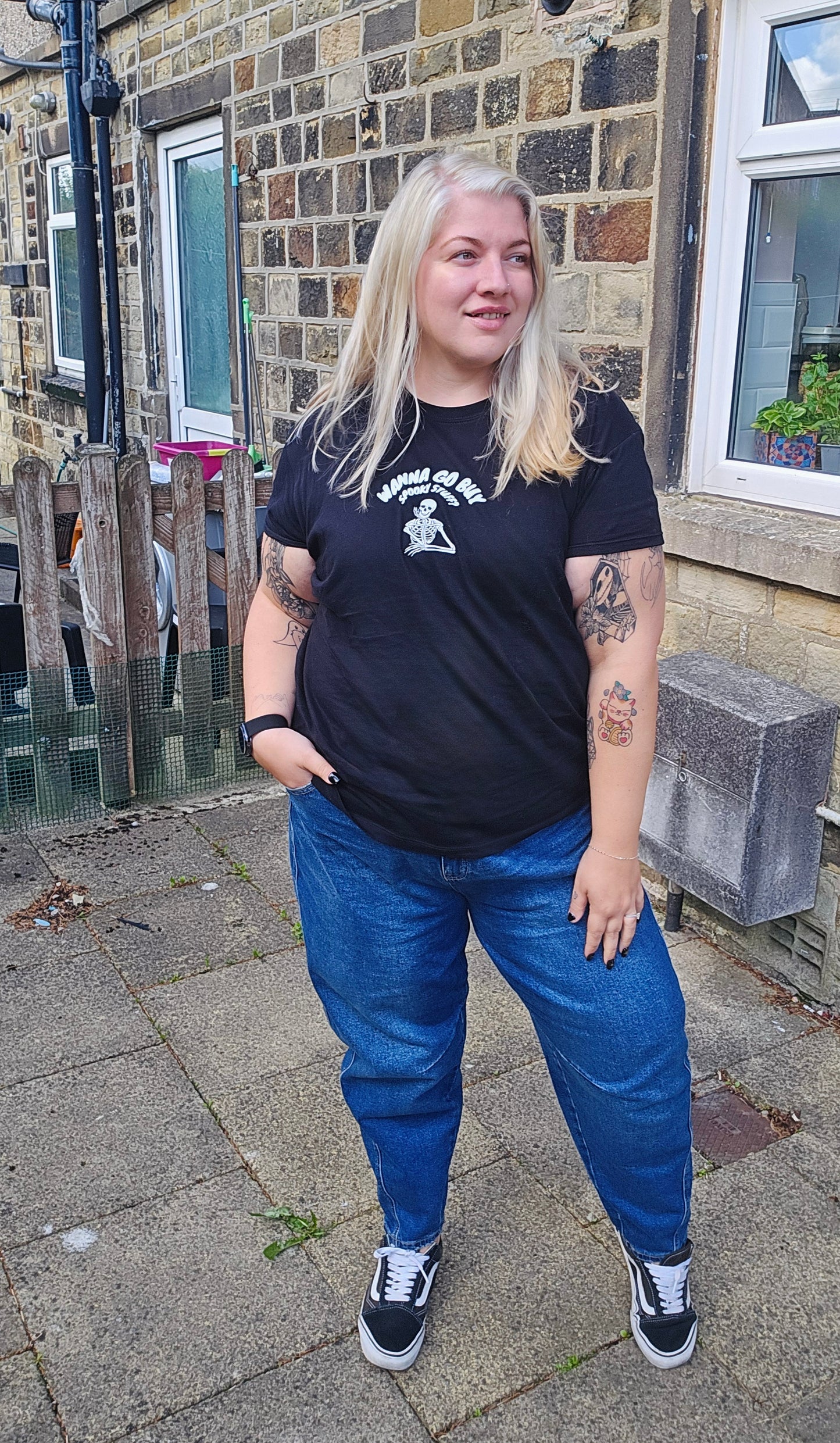 WANNA GO BUY SPOOKY T-SHIRT