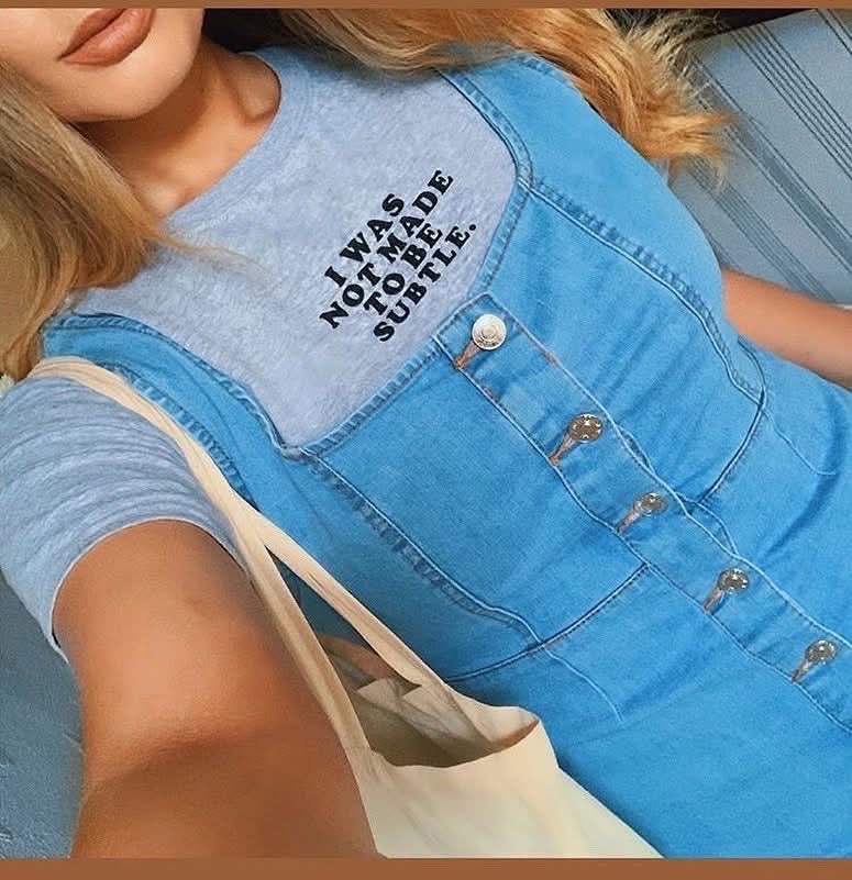 I WAS NOT MADE TO BE SUBTLE TEE