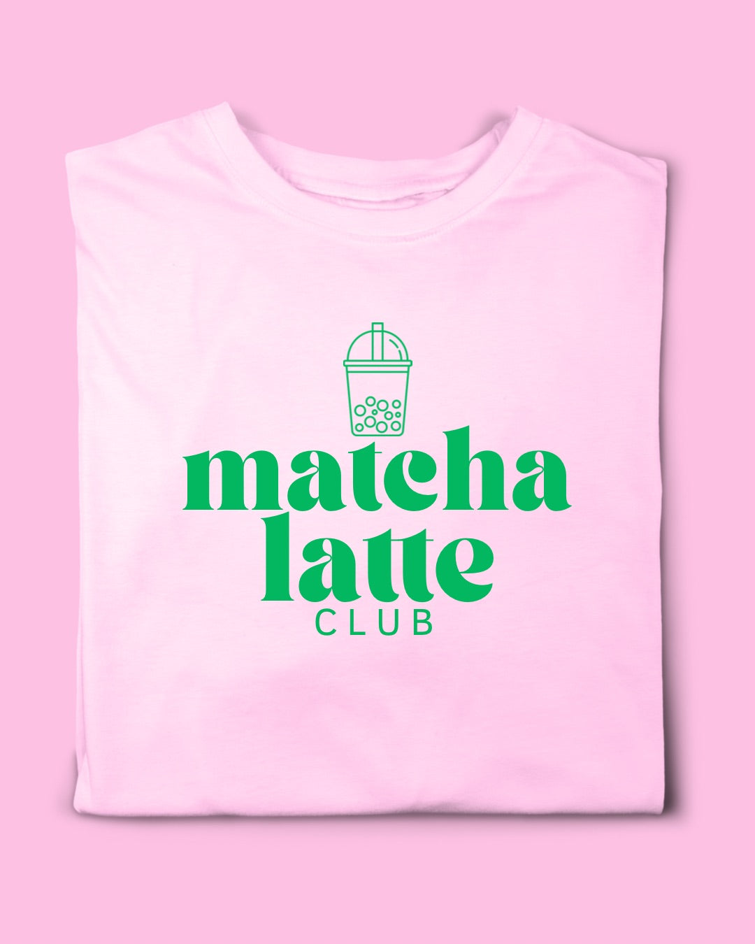 MATCHA LATTE CLUB T-SHIRT