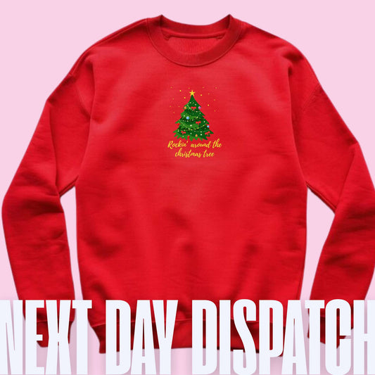 ROCKING AROUND THE CHRISTMAS TREE SWEATER