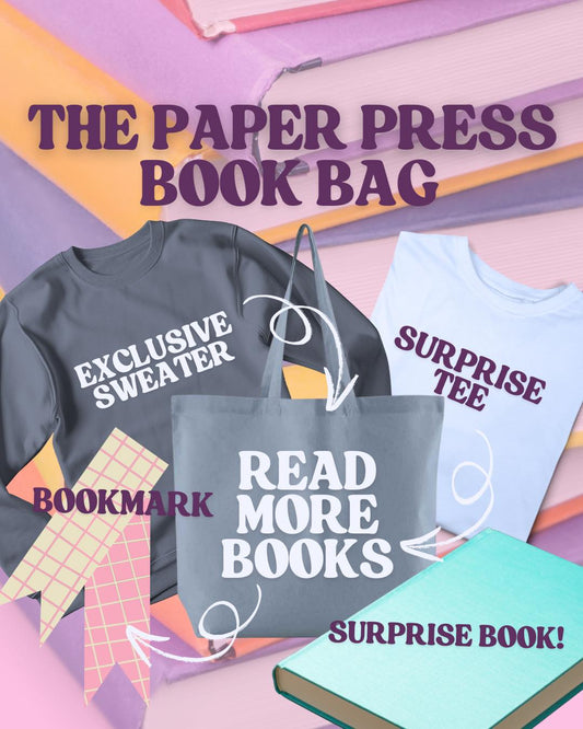 THE PAPER PRESS BOOK BAG!