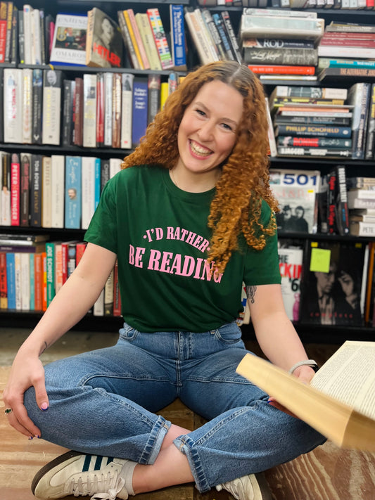 I’D RATHER BE READING T-SHIRT