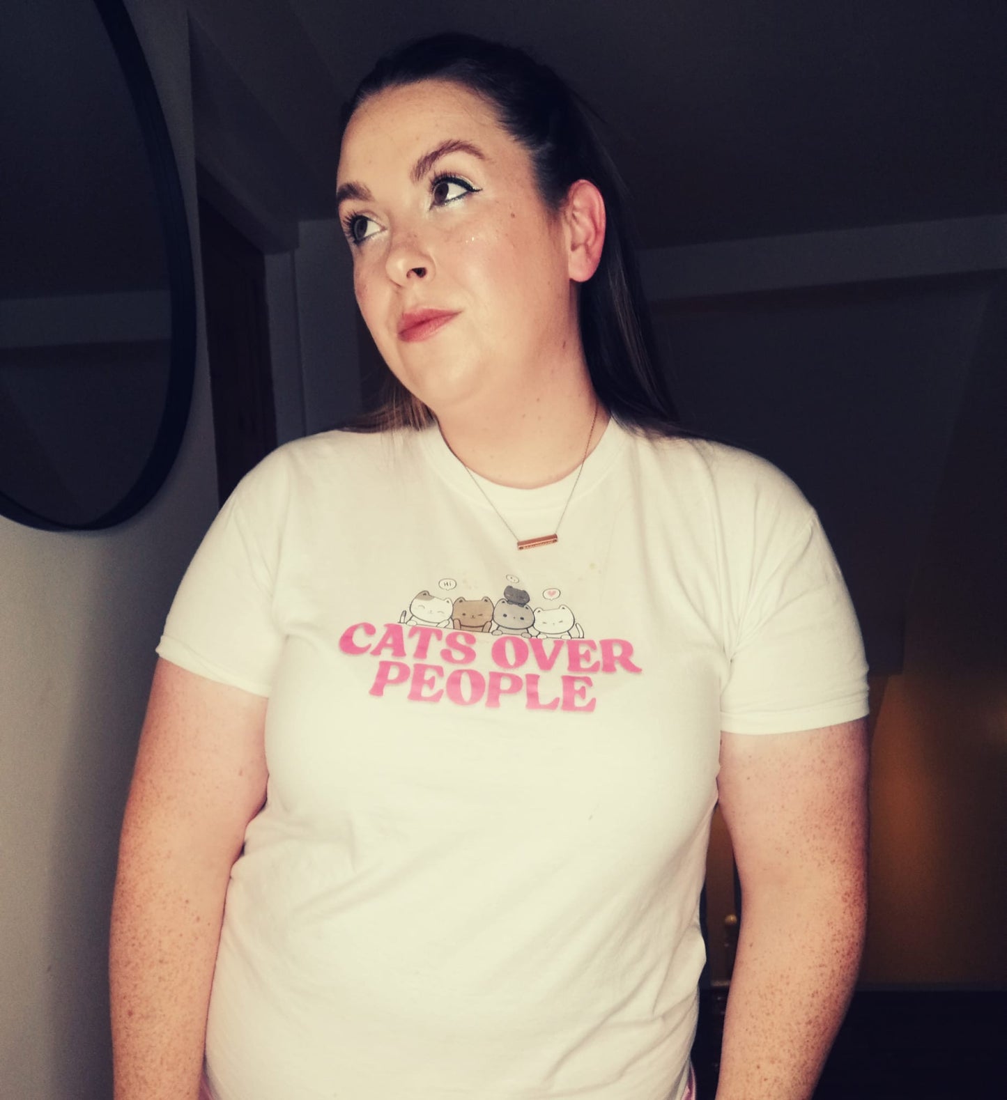 CATS OVER PEOPLE T-SHIRT
