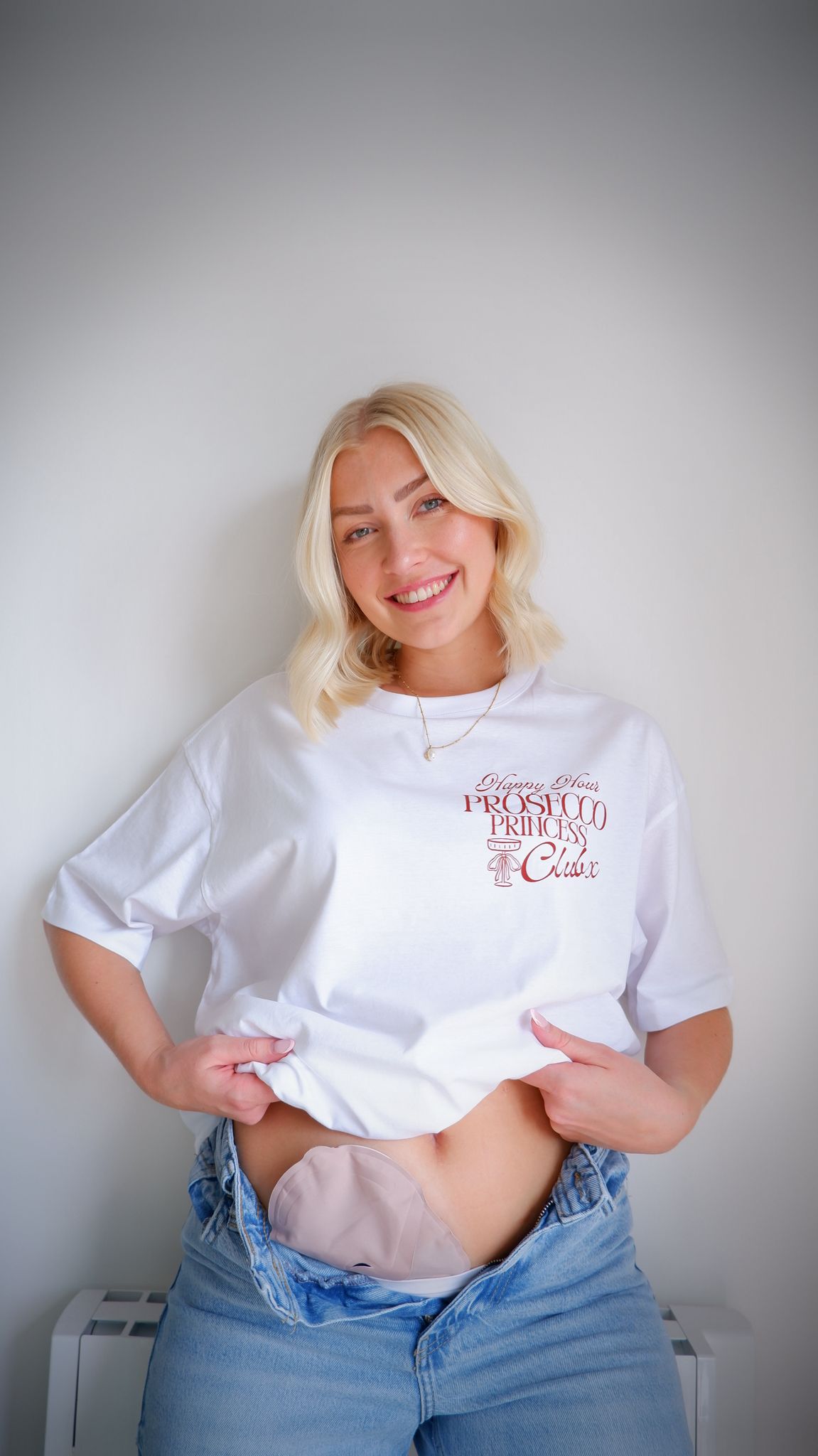 PROSECCO PRINCESS BOYFRIEND FIT T-SHIRT