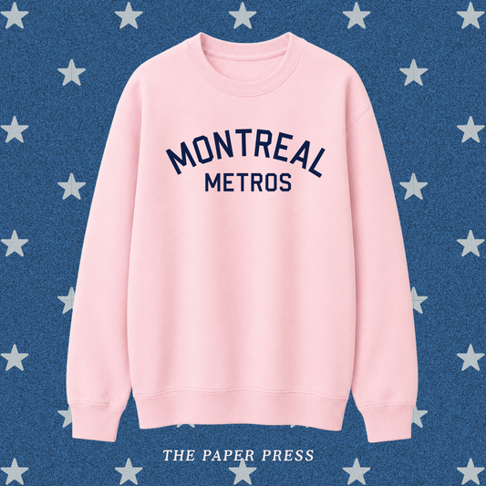 Montreal Metros Sweater – Heated Rivalry Coded Sweatshirt
