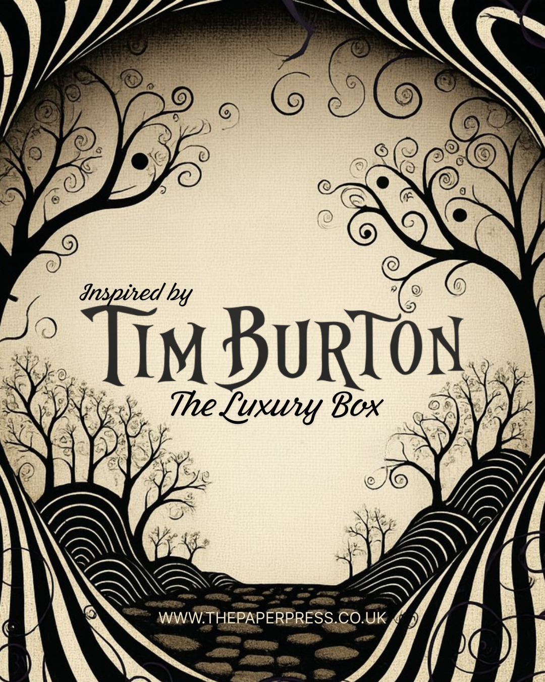INSPIRED BY TIM BURTON LUXURY BOX