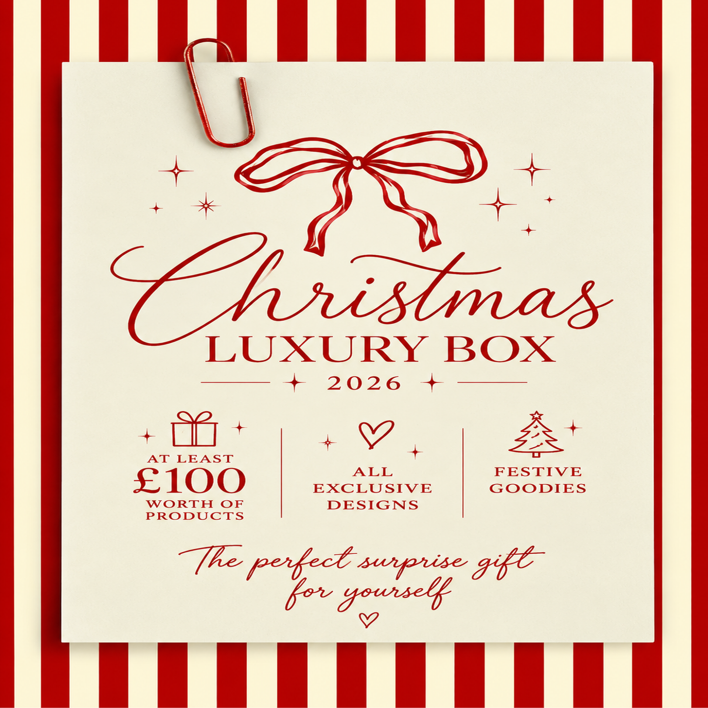 Christmas Luxury Mystery Box 2026 | Exclusive Festive Gift Box