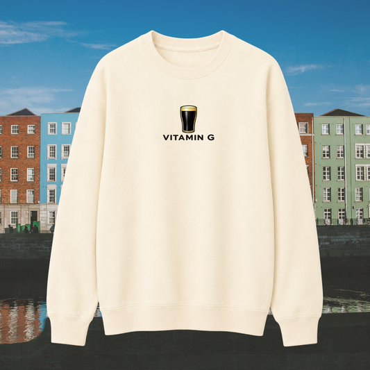 Vitamin G Guinness Inspired Sweatshirt | Irish Stout Sweater