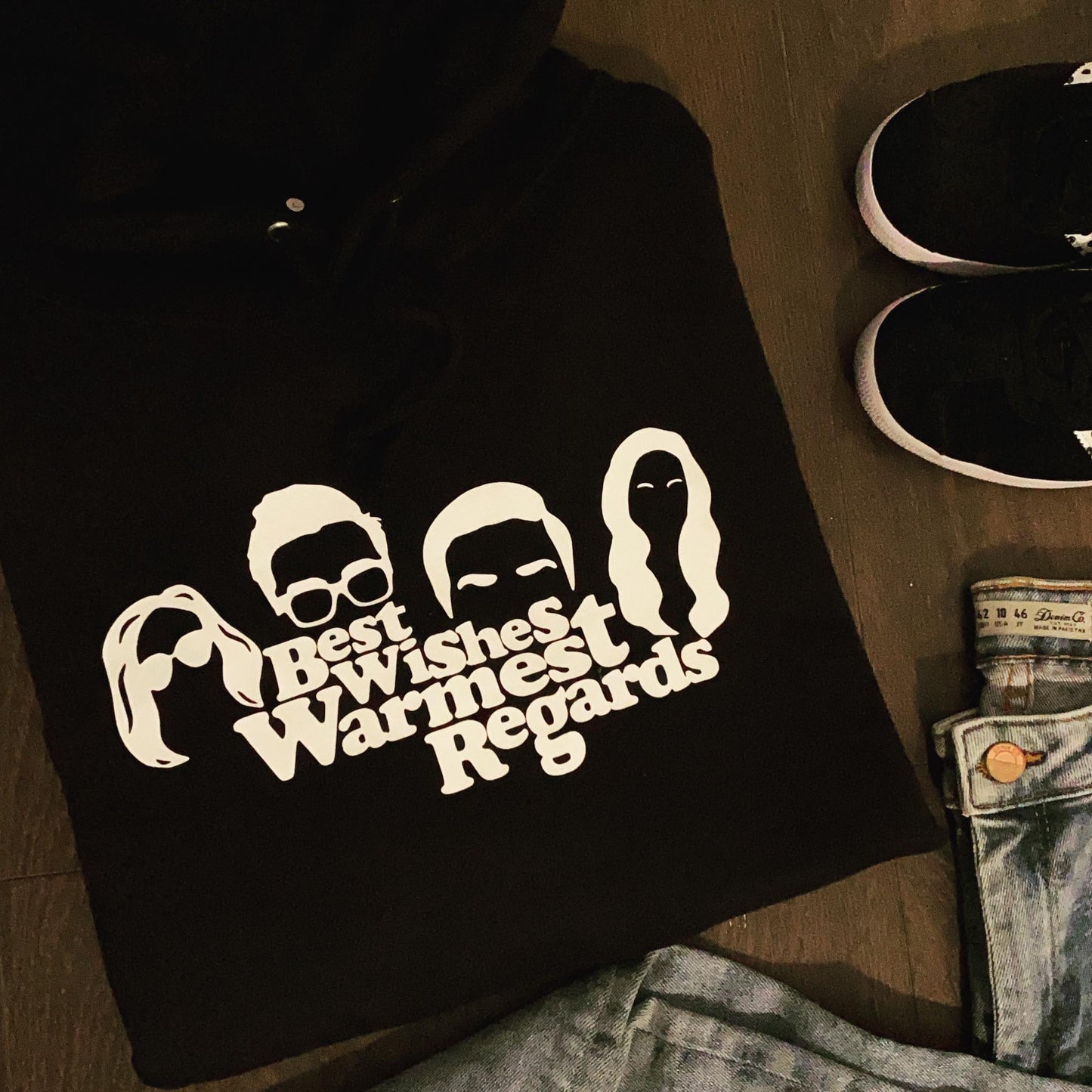 WARMEST REGARDS HOODIE-ThePaperPress