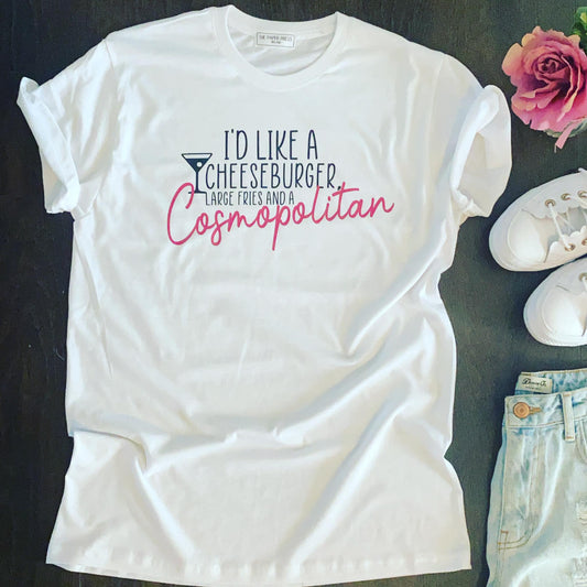 I'D LIKE A CHEESEBURGER TEE-ThePaperPress