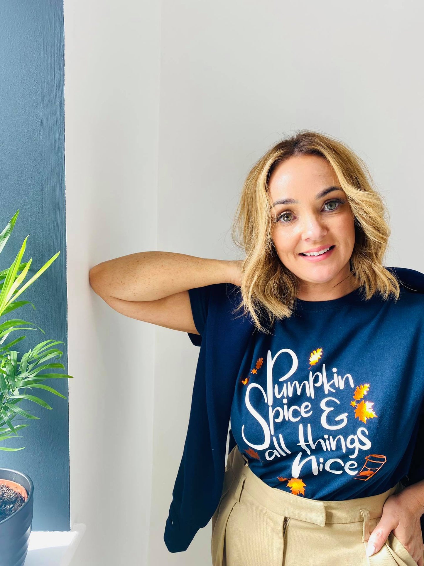 PUMPKIN SPICE AND ALL THINGS NICE TEE-ThePaperPress
