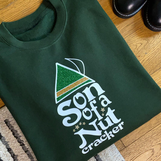 SON OF A NUTCRACKER CHRISTMAS SWEATER-ThePaperPress