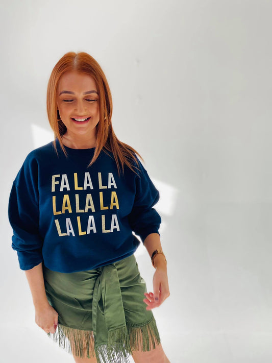 FA LA LA SWEATER-ThePaperPress