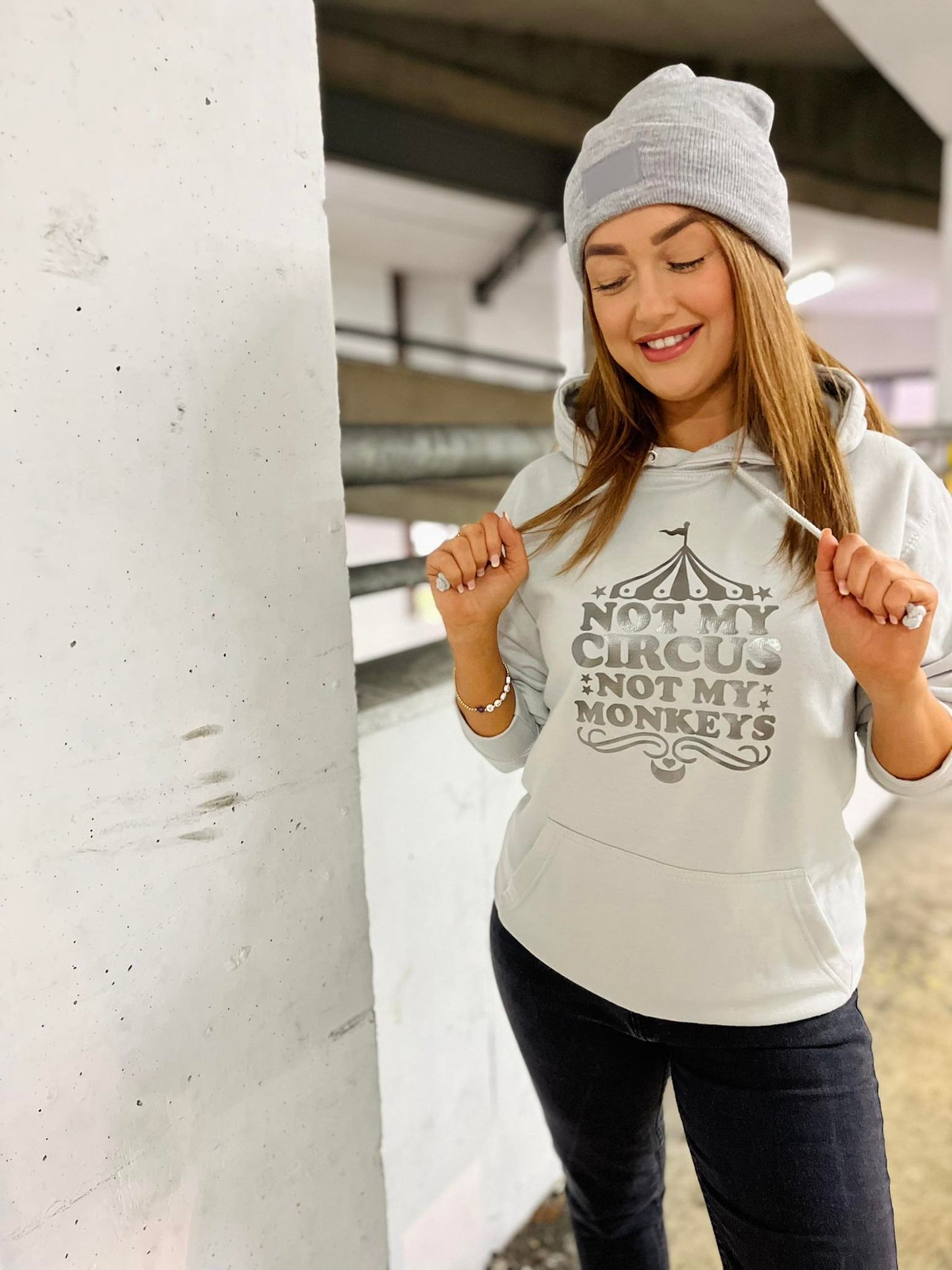 NOT MY CIRCUS NOT MY MONKEYS HOODIE