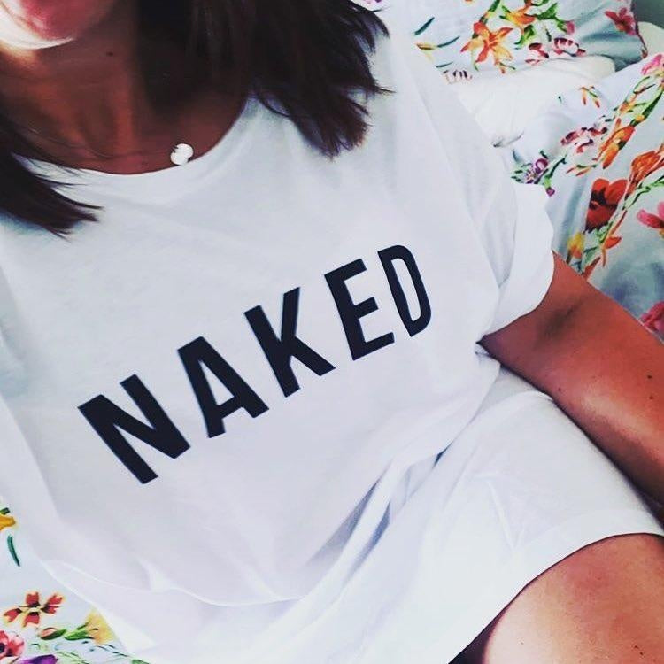 NAKED SLEEPY TEE