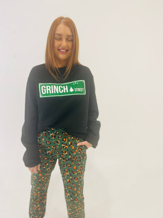 GRINCH STREET CHRISTMAS SWEATER