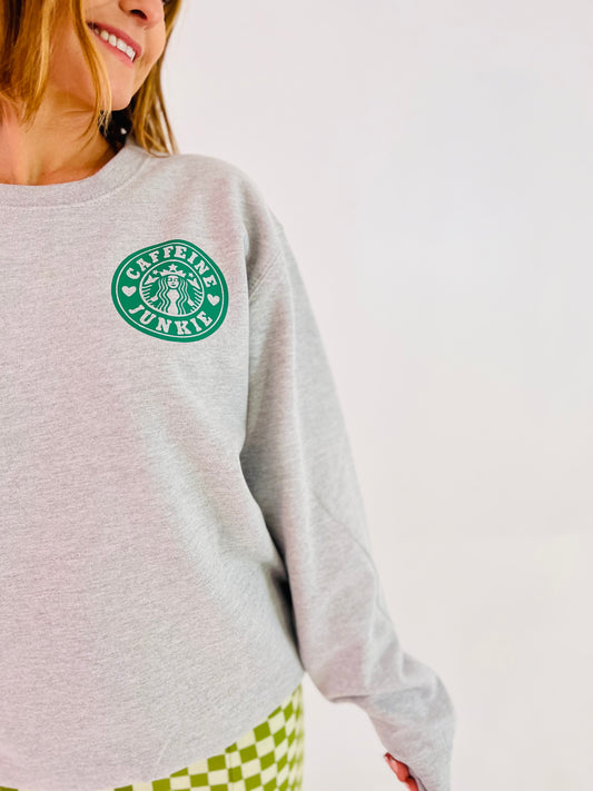 CAFFEINE JUNKIE SWEATER-ThePaperPress