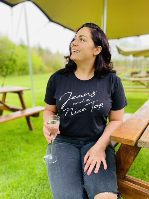 JEANS AND A NICE TOP TEE – ThePaperPress