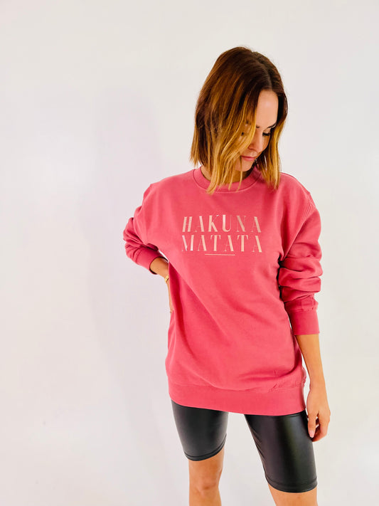HAKUNA MATATA SWEATER-ThePaperPress