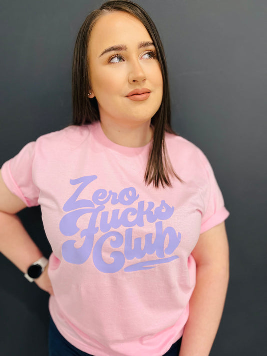 ZERO FUCKS CLUB TEE