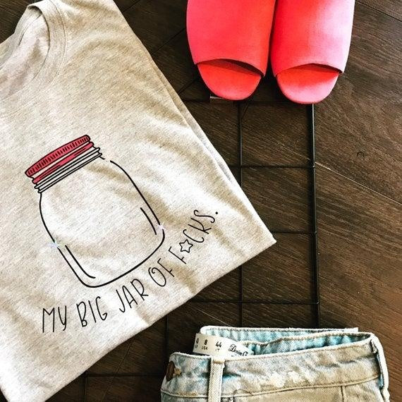 MY BIG JAR OF F*CKS TEE