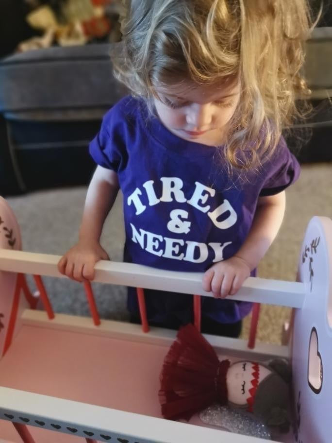 TIRED & NEEDY KIDS TEE