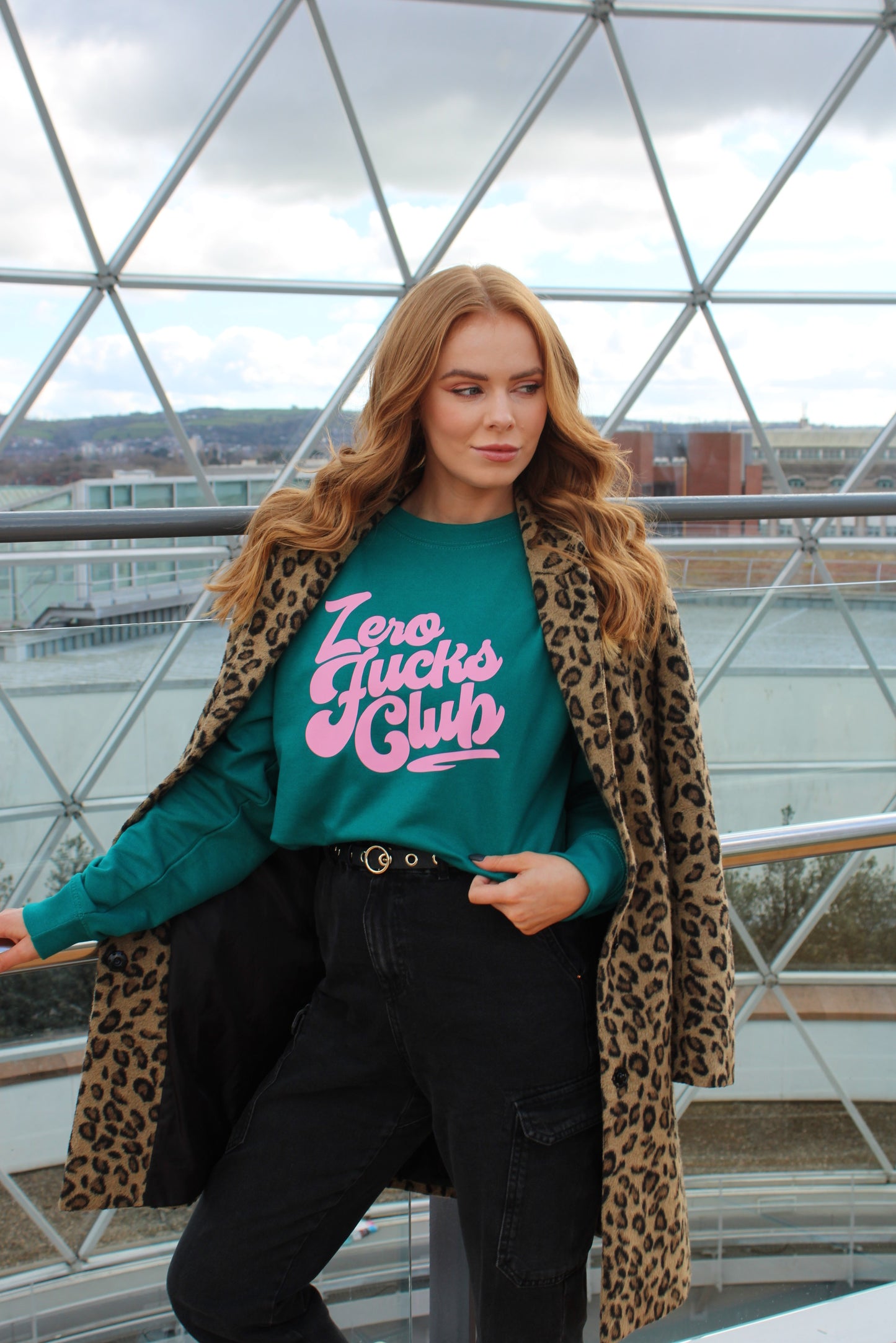 ZERO FUCKS CLUB SWEATER