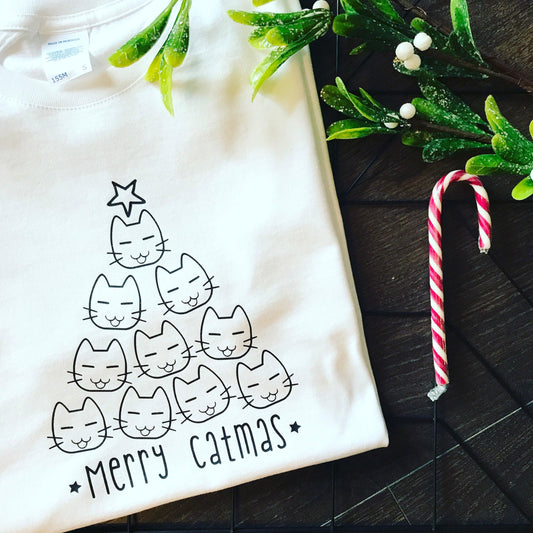 MERRY CATMAS TEE