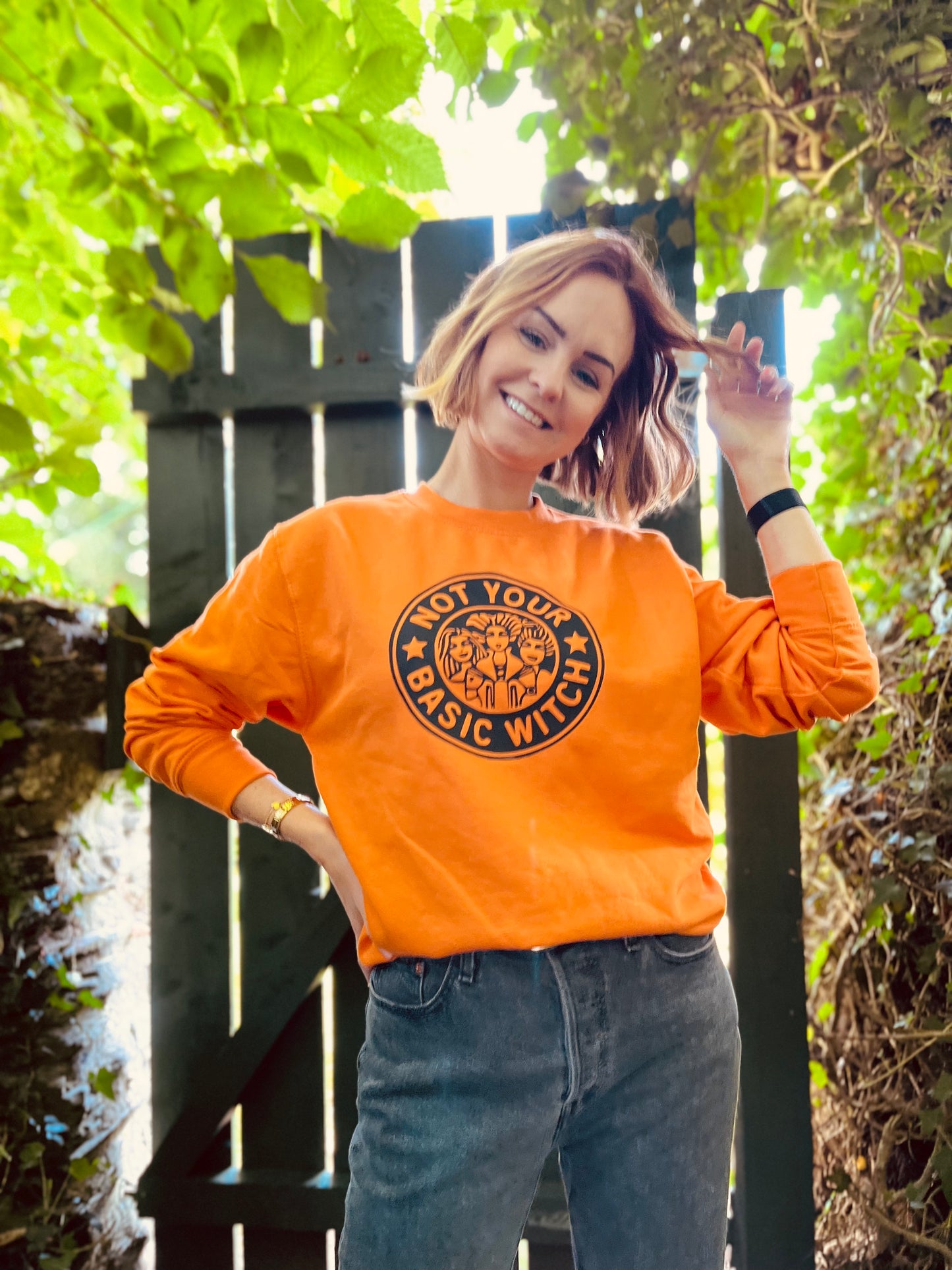 NOT YOUR BASIC WITCH SWEATER