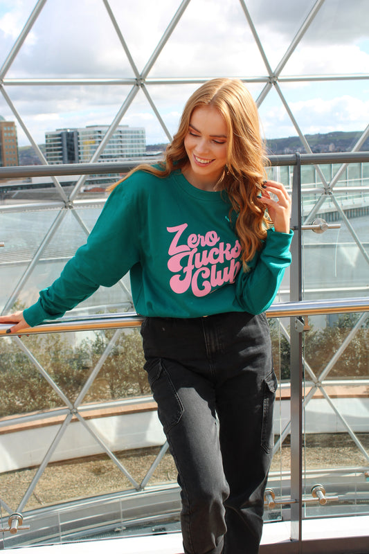 ZERO FUCKS CLUB SWEATER