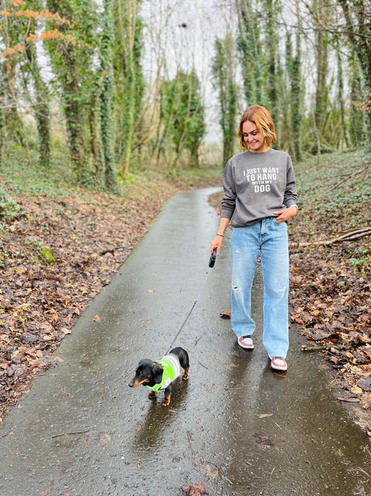 HANG WITH MY DOG SWEATER