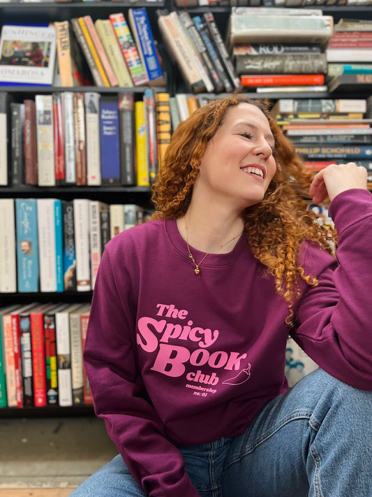 Spicy book club sweater 