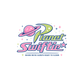 Logo of 'Planet Swiftie' with colorful design on a white background