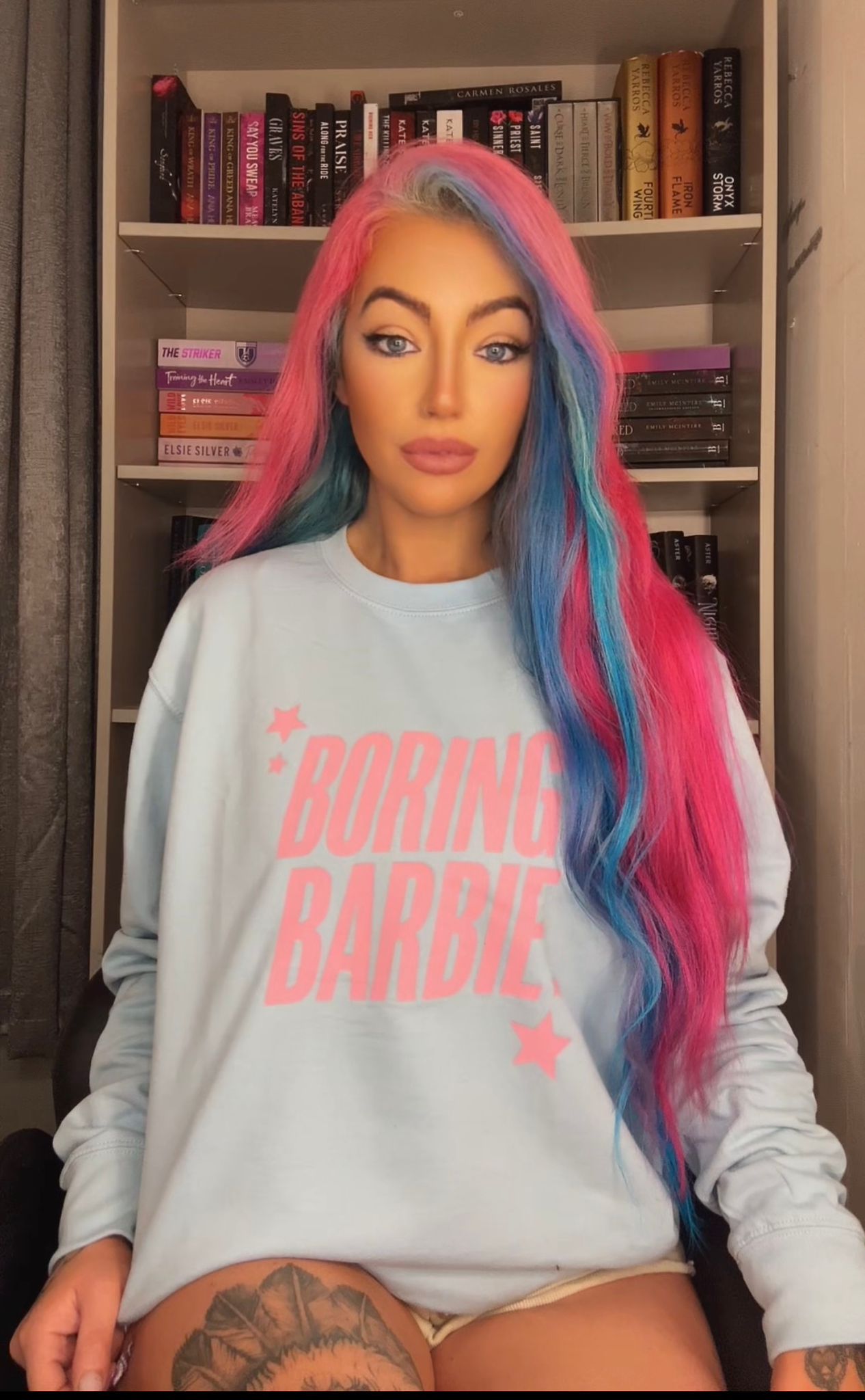 BORING BARBIE SWEATER
