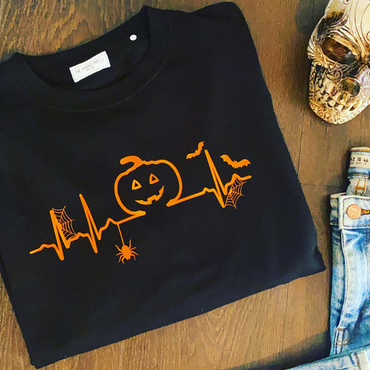 HALLOWEEN SKYLINE SWEATER-ThePaperPress