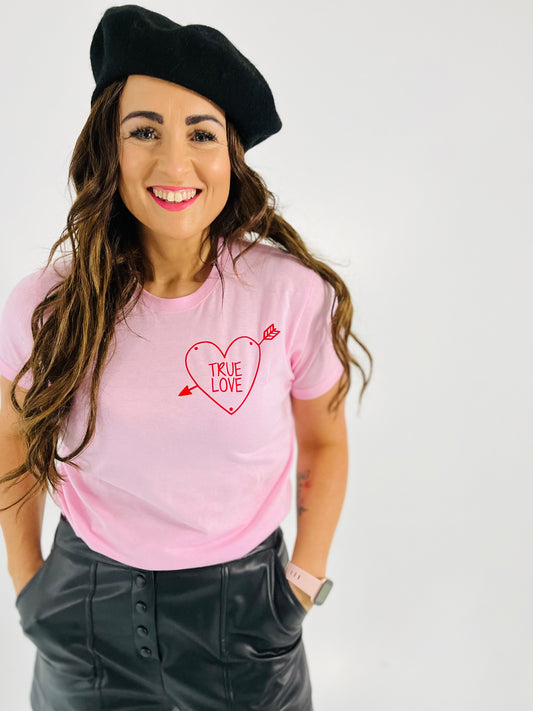 CUSTOM | CUPID HEART TEE-ThePaperPress