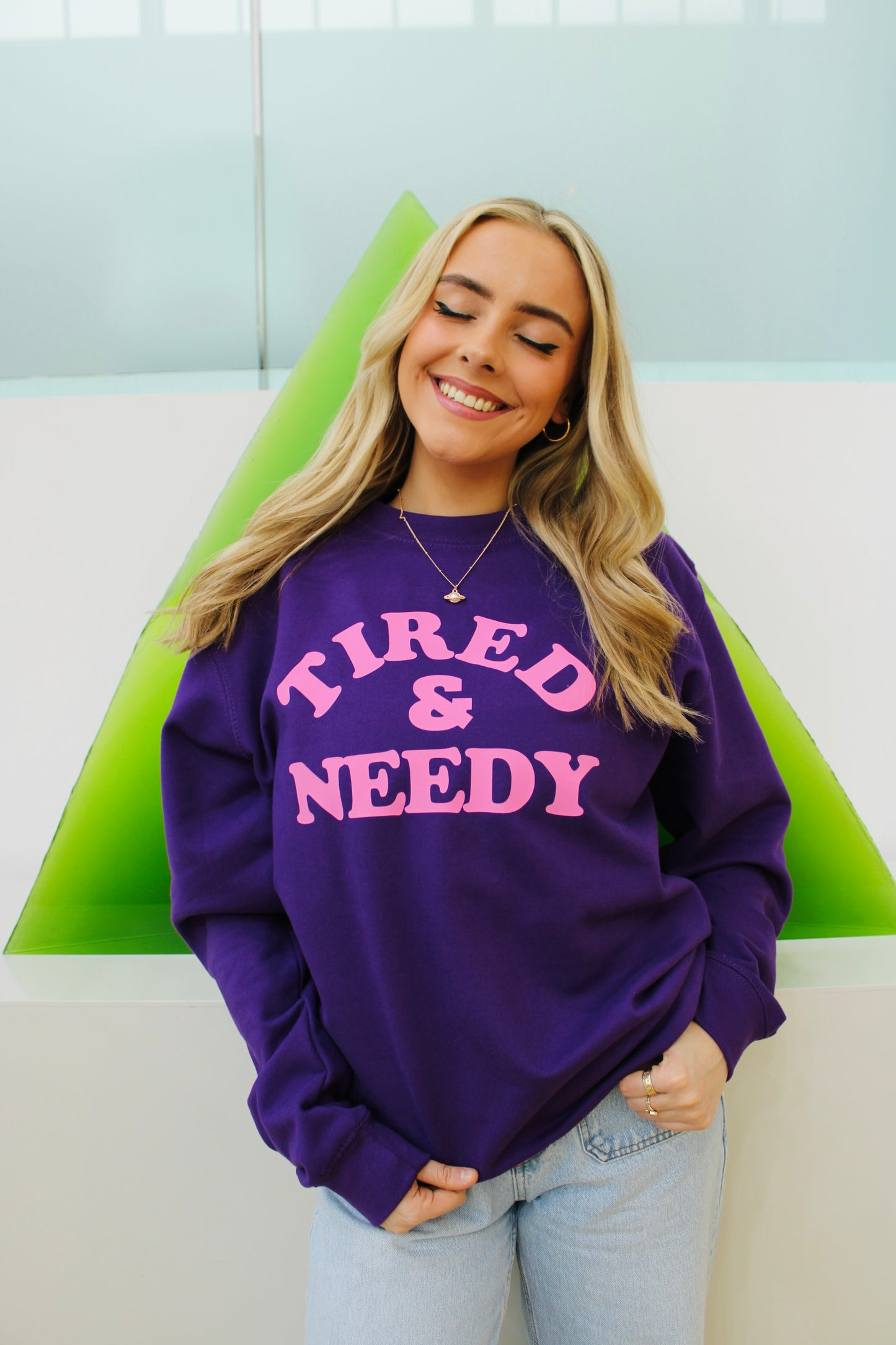 COLOUR POP | TIRED & NEEDY SWEATER